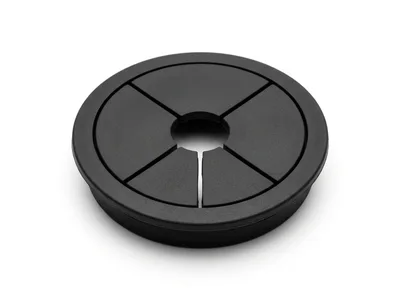 Black Plastic Pipe Escutcheon Plate