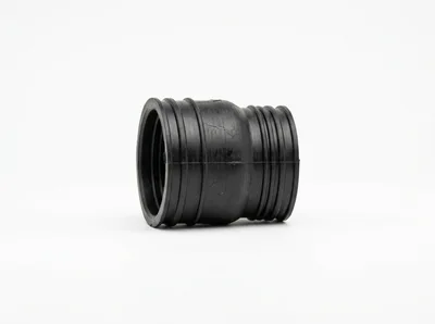 Black Rubber Vacuum Hose Connector Fitting