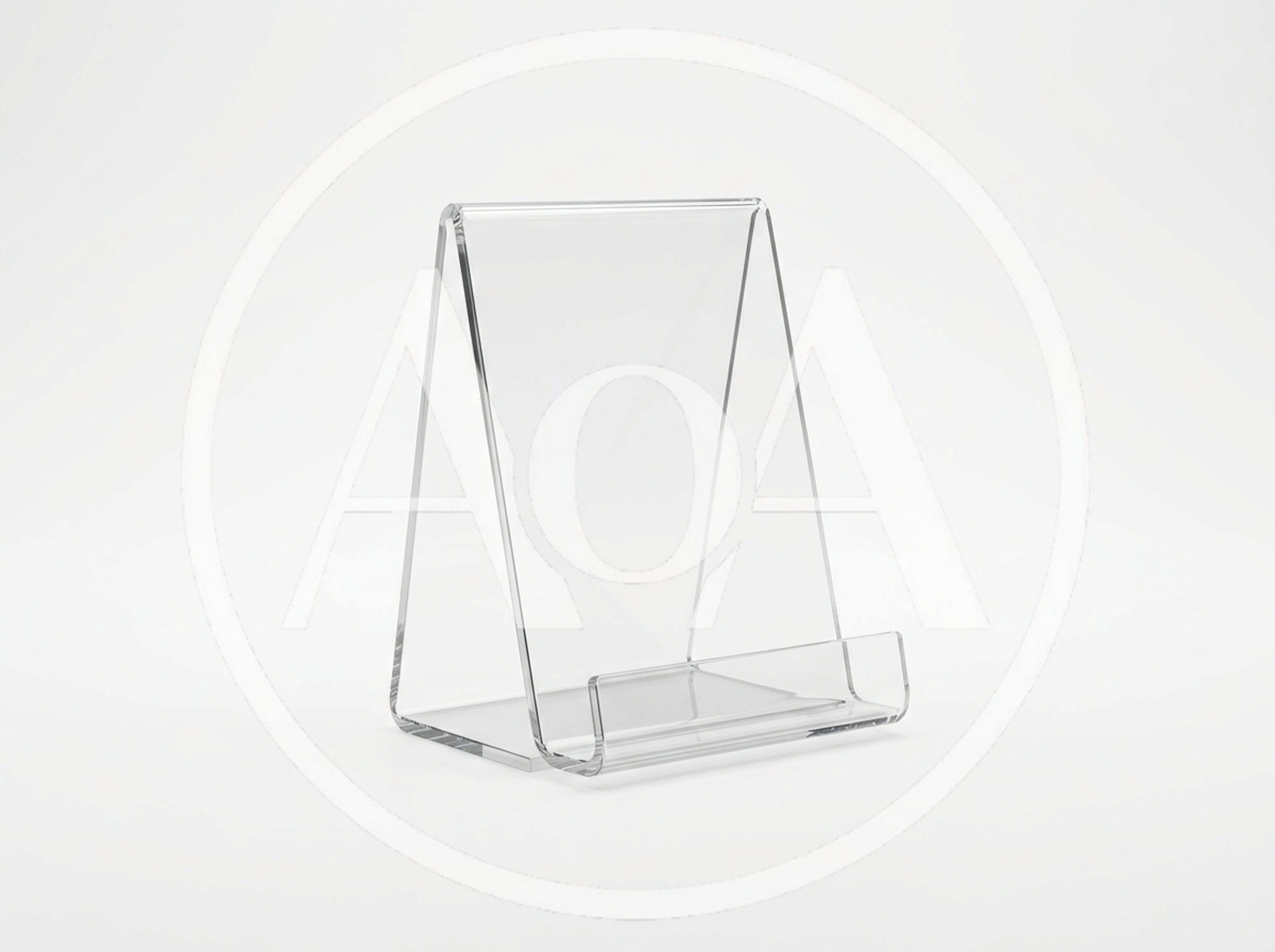 Clear Acrylic Display Stand For Books Or Tablets