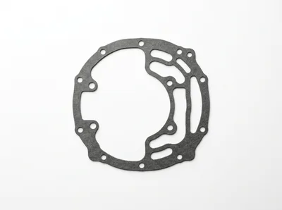 Automotive Transmission Gasket On White Background