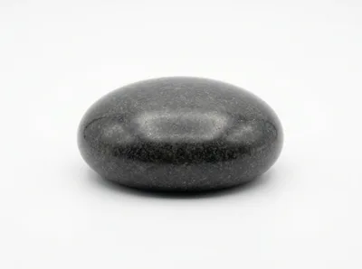 Smooth Polished Dark Grey River Stone
