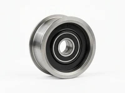 Metal Idler Pulley With Sealed Ball Bearing