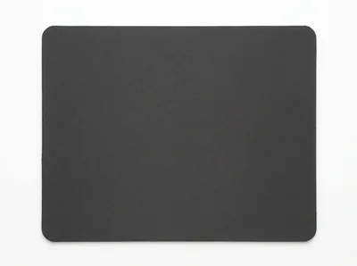 Blank Rectangular Dark Gray Mouse Pad
