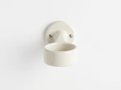 Ceramic Wall Mounted Cup Holder