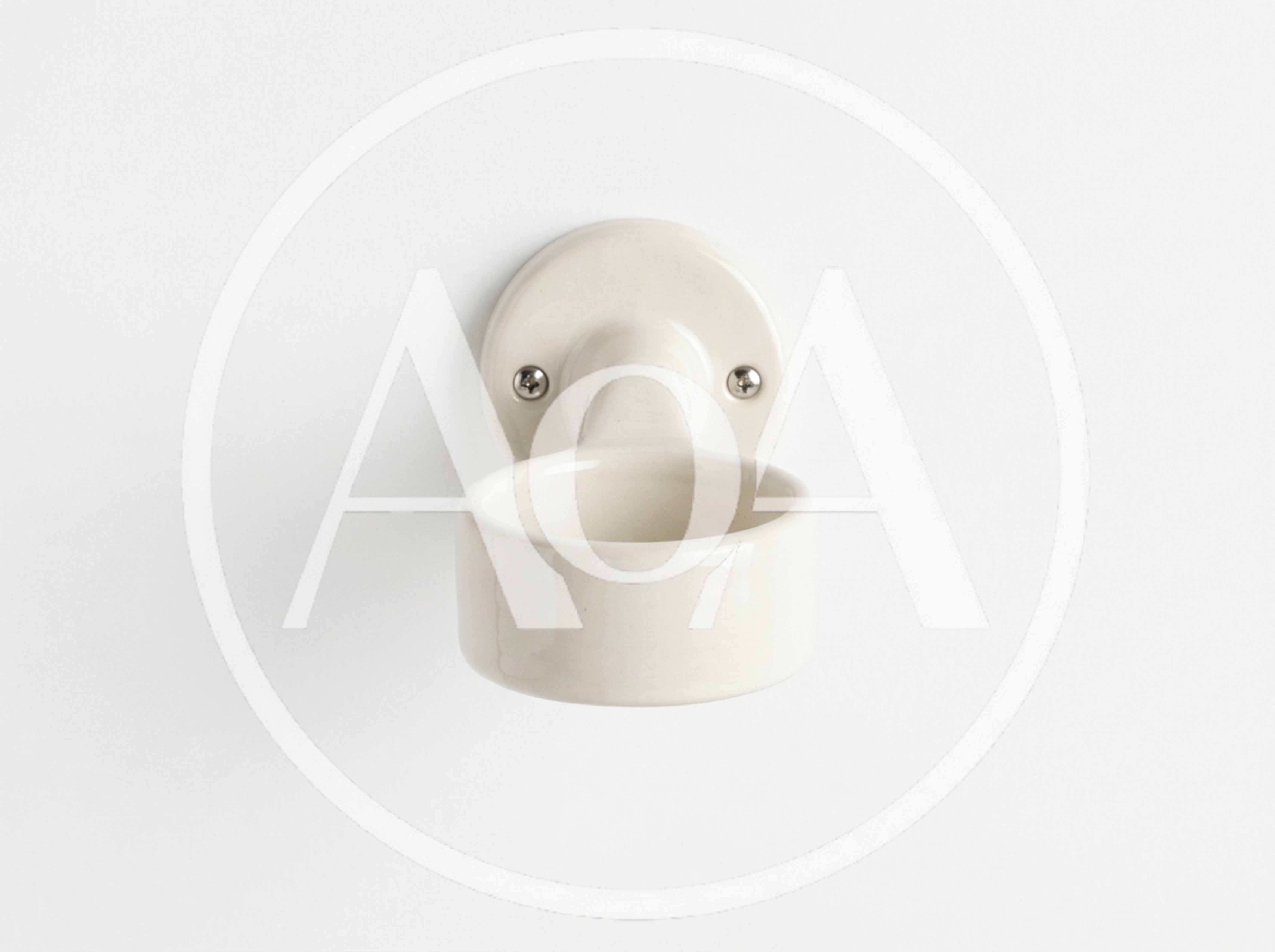 Ceramic Wall Mounted Cup Holder