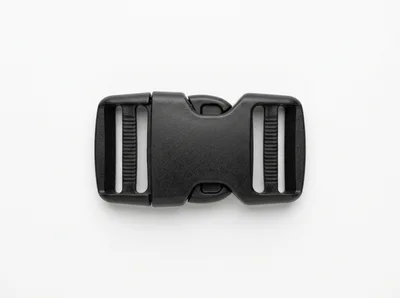 Black Plastic Side Release Buckle