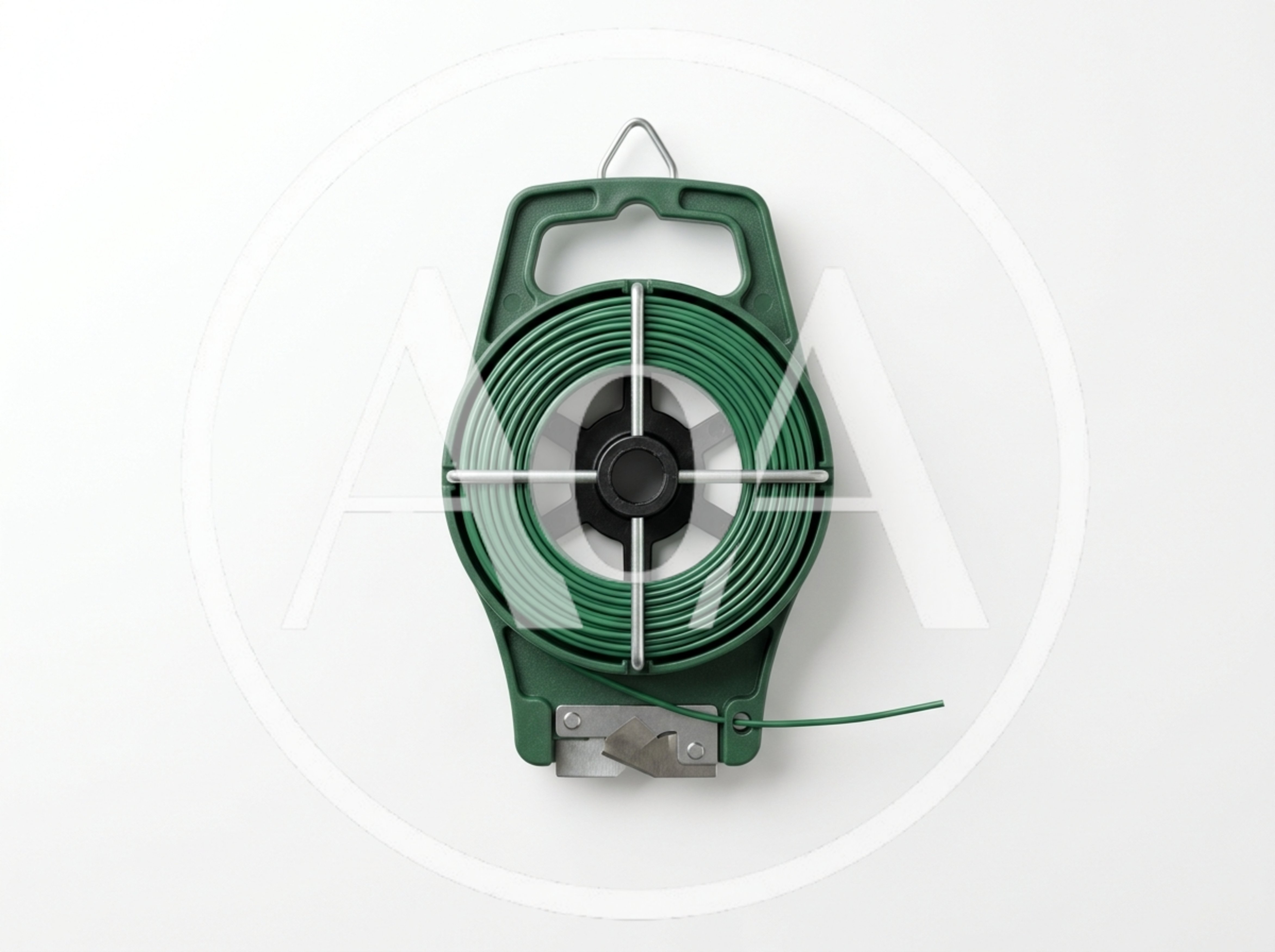 Green Garden Wire Dispenser With Built In Cutter