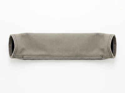 Gray Canvas Fabric Shoulder Strap Pad