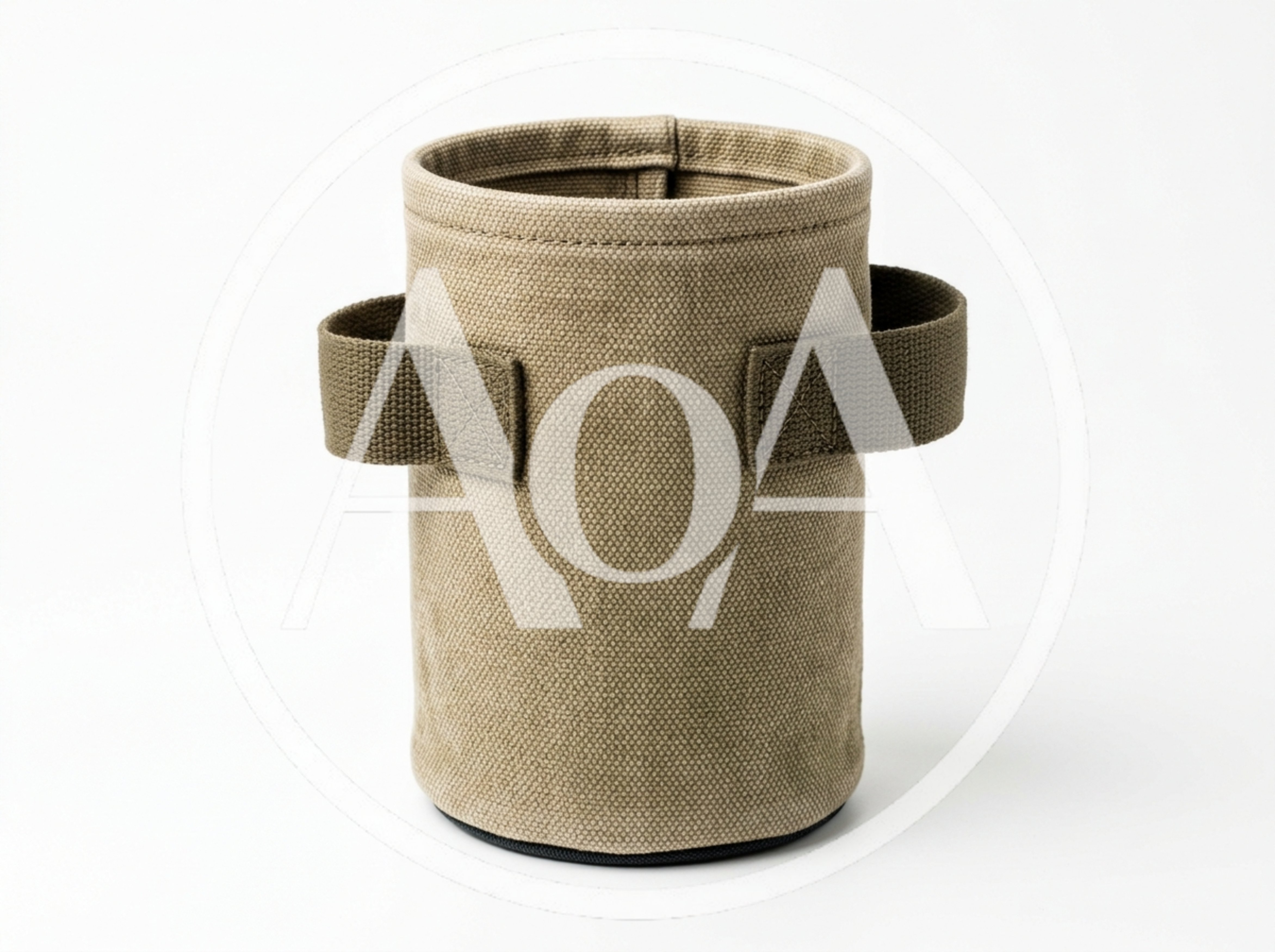 Canvas Storage Bucket With Handles