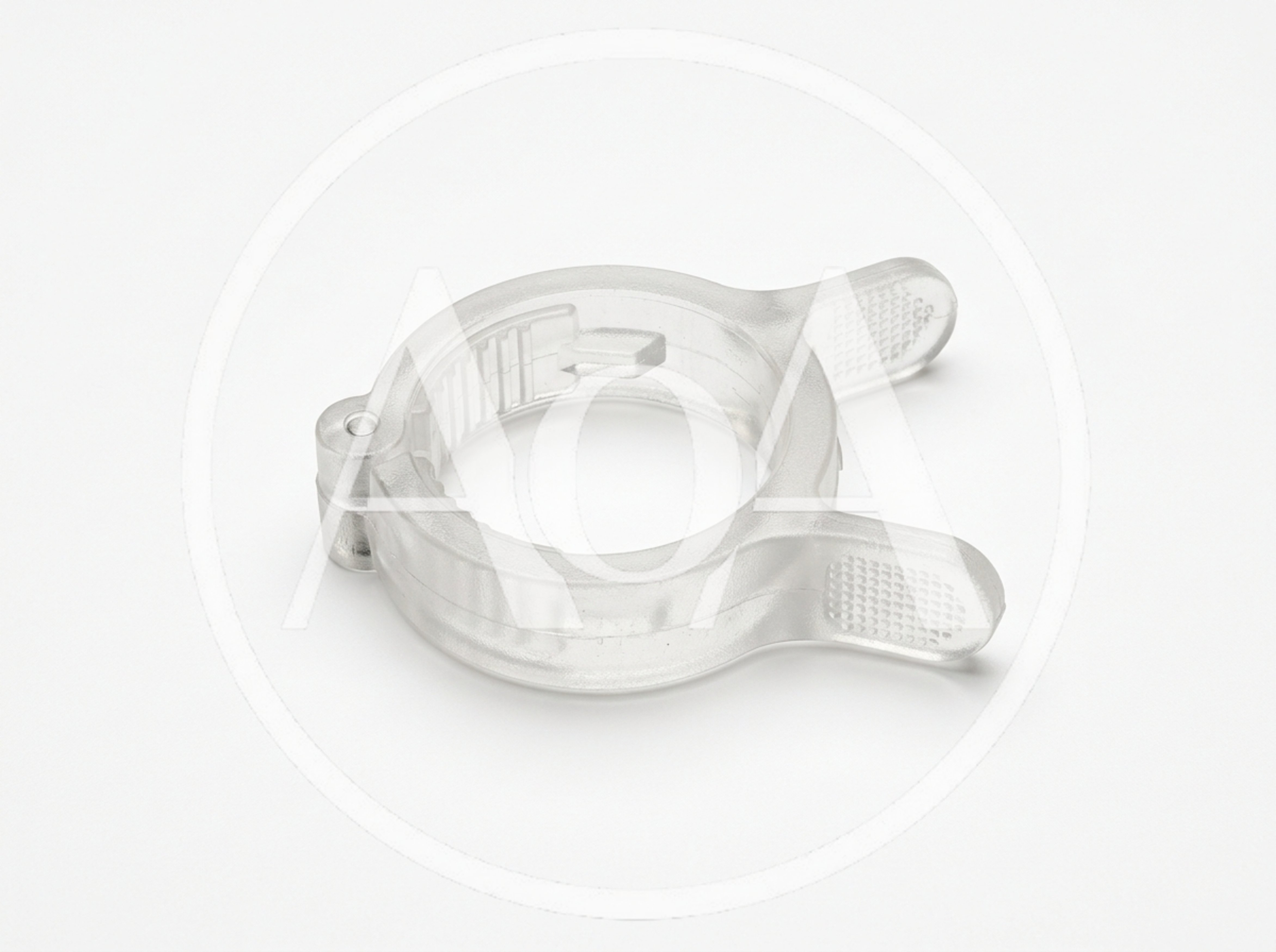 Clear Plastic Ratchet Hose Clamp