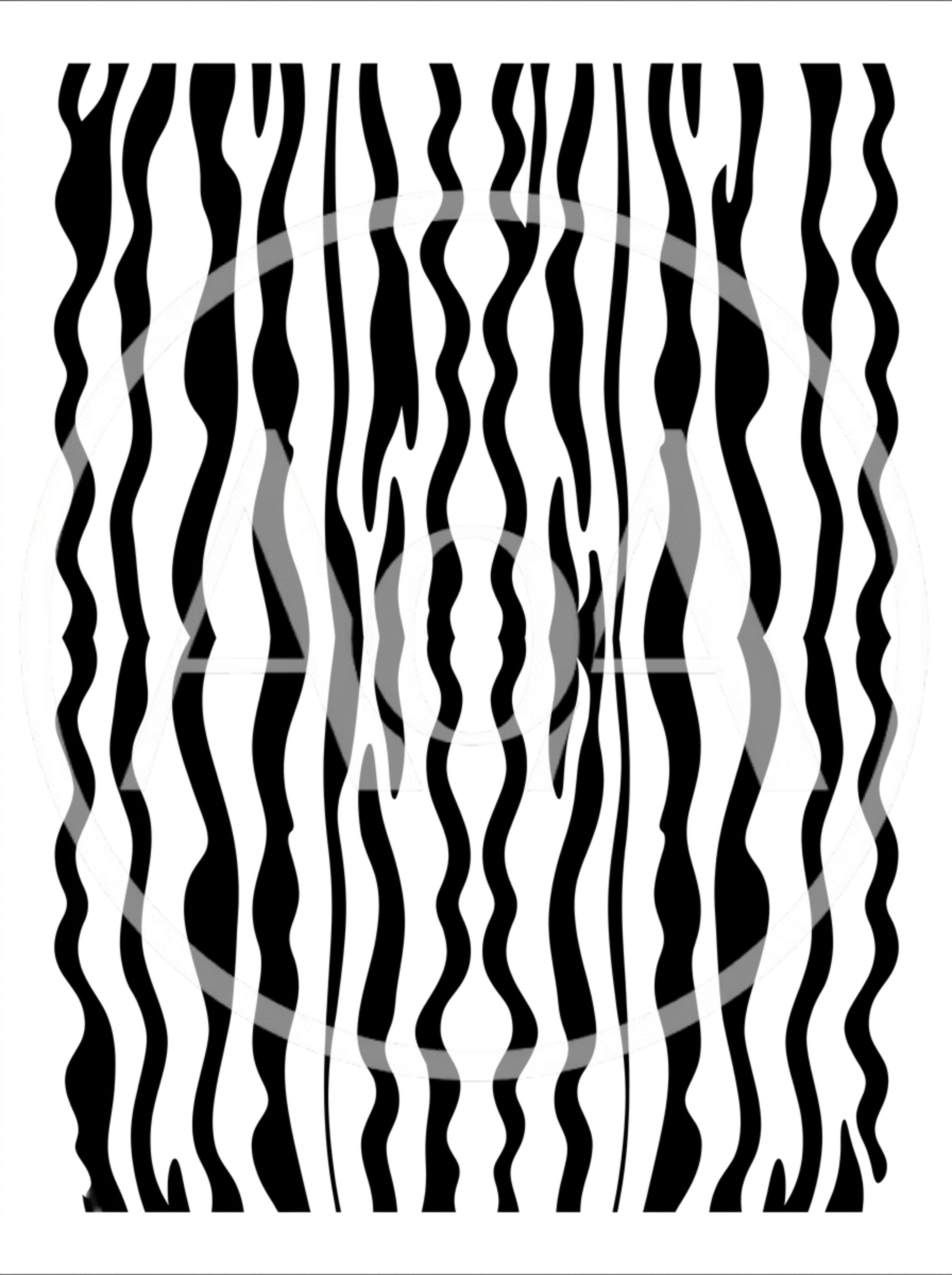 Abstract Zebra Stripe Pattern Background
