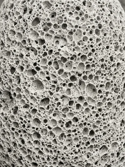 Close Up Texture Of Porous Pumice Stone