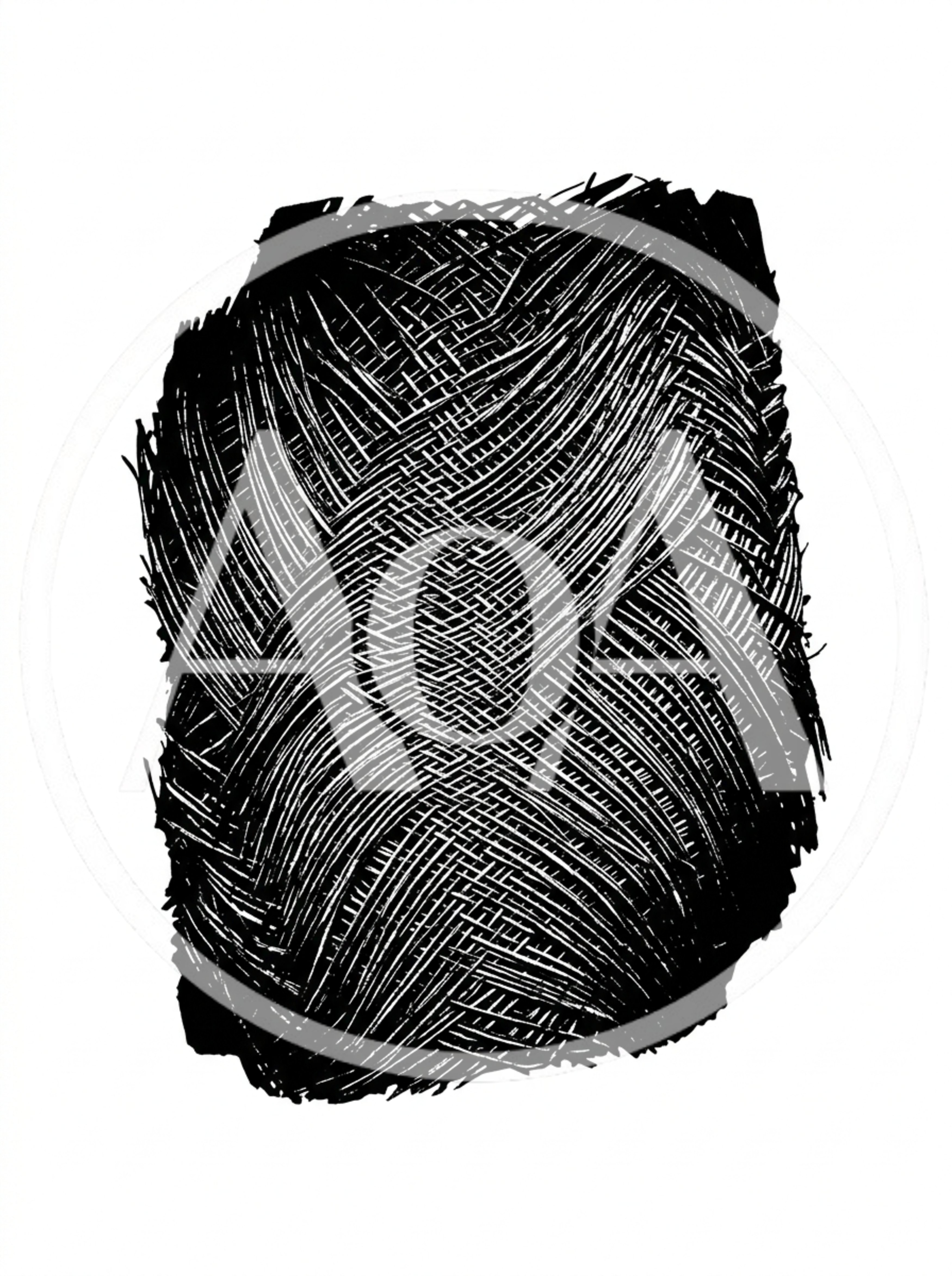 Abstract Black Ink Brush Stroke Texture