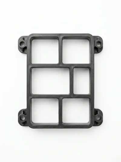 Black Plastic Grid Mold For Concrete Pavers