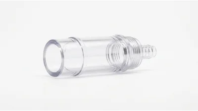 Clear Plastic Medical Connector Fitting