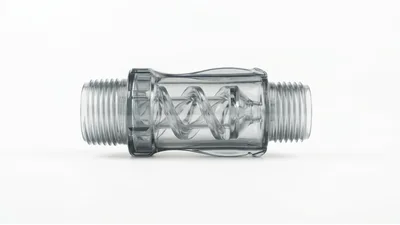 Clear Plastic Inline Water Filter Cartridge