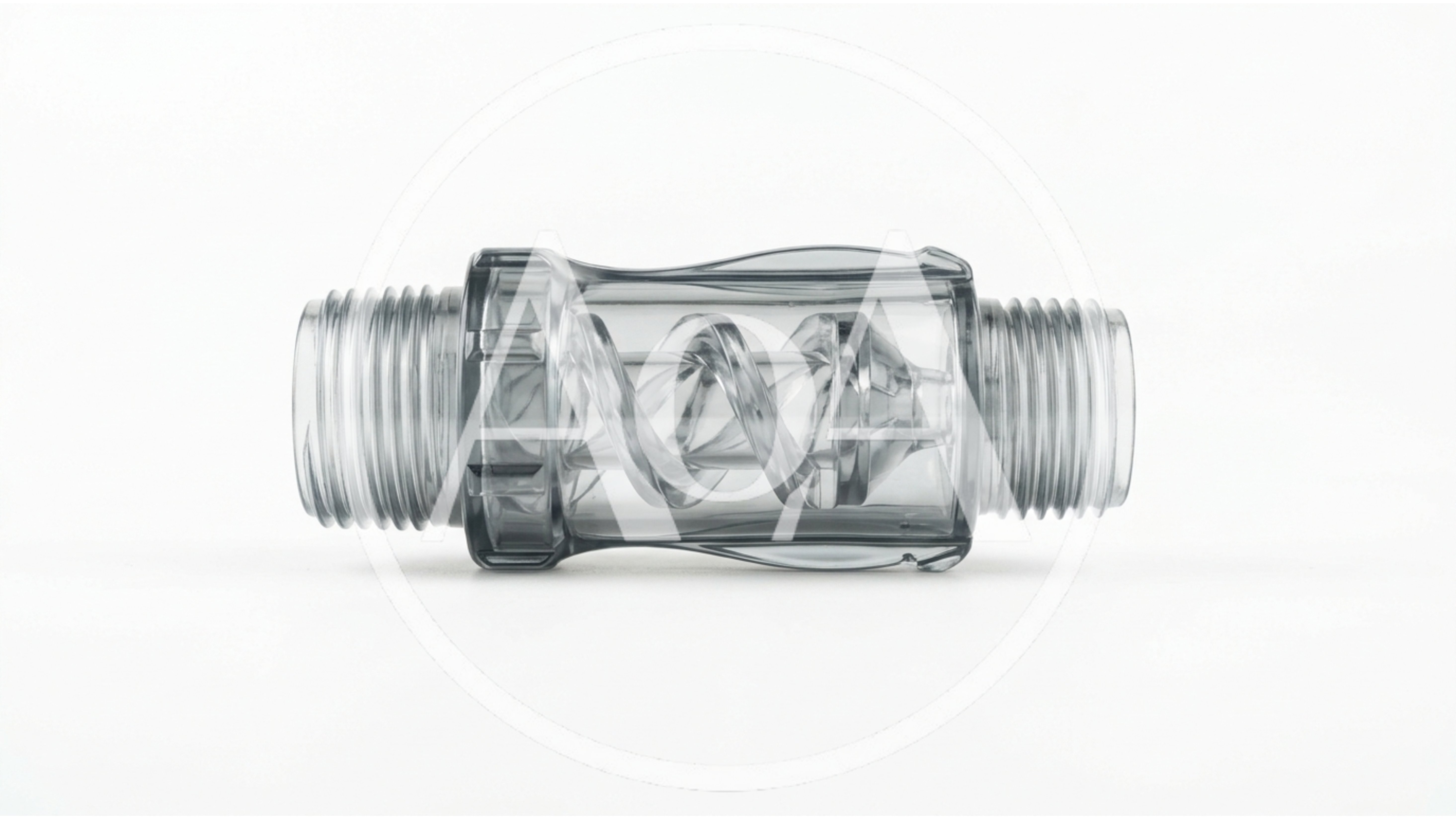 Clear Plastic Inline Water Filter Cartridge