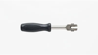 Upholstery Staple Remover Tool On White Background