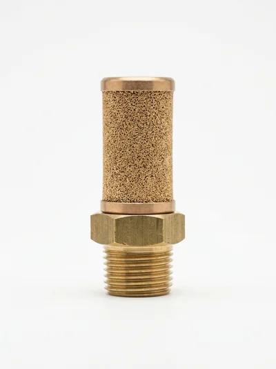 Brass Pneumatic Muffler Silencer Fitting