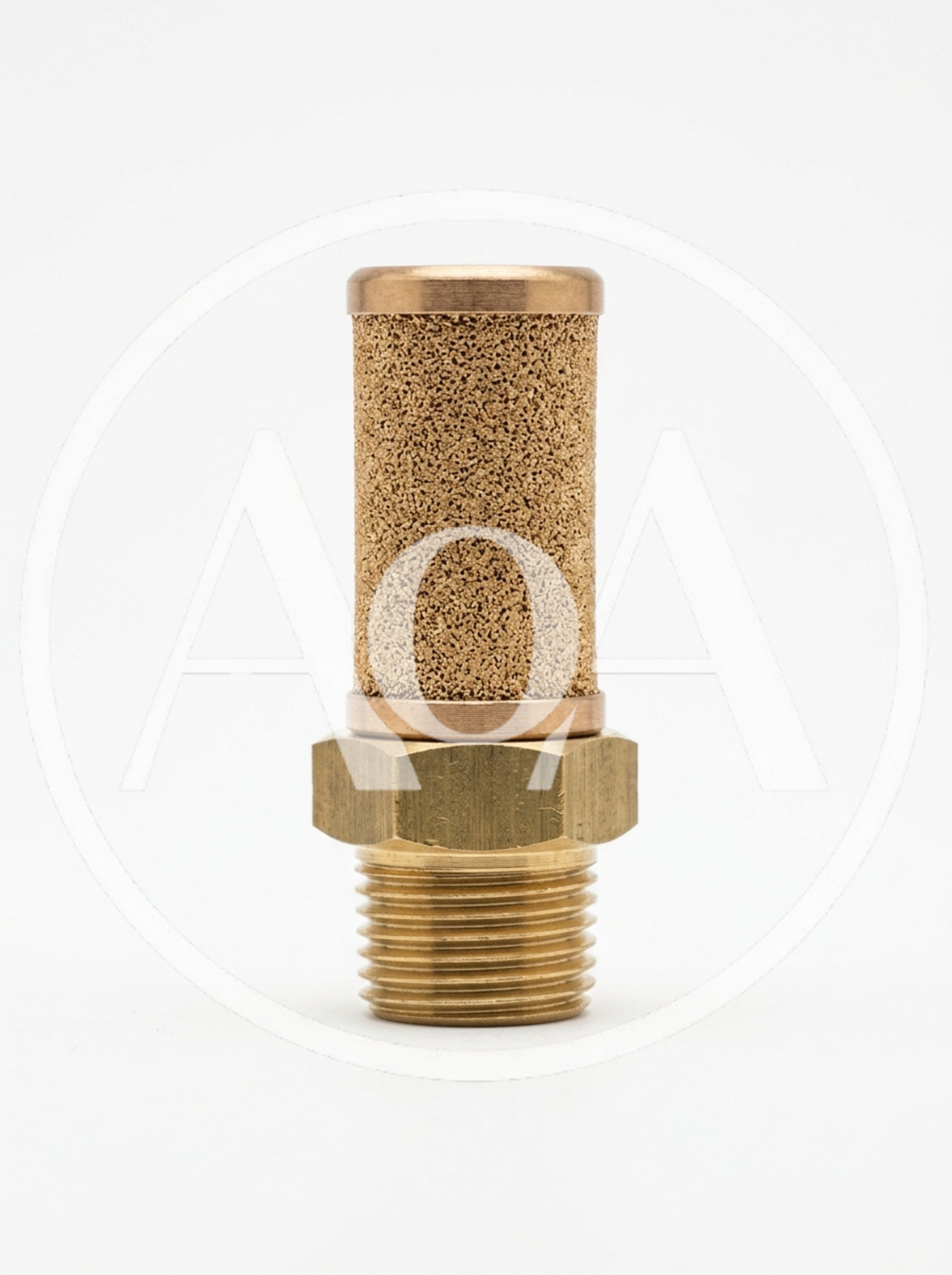 Brass Pneumatic Muffler Silencer Fitting