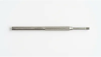 Stainless Steel Precision Tool with Knurled Grip