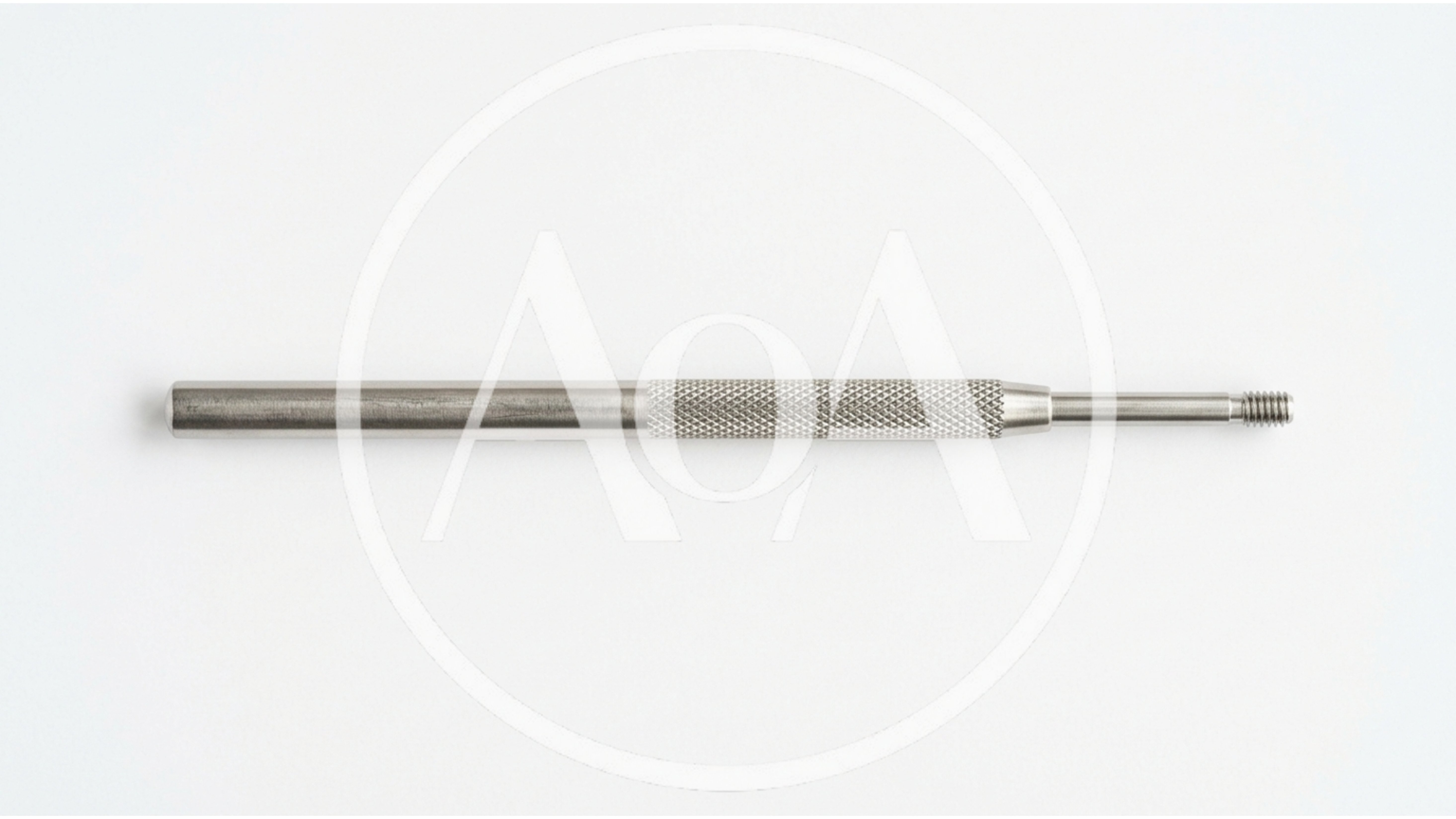 Stainless Steel Precision Tool with Knurled Grip