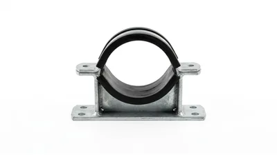 Industrial Pipe Support Clamp With Rubber Lining