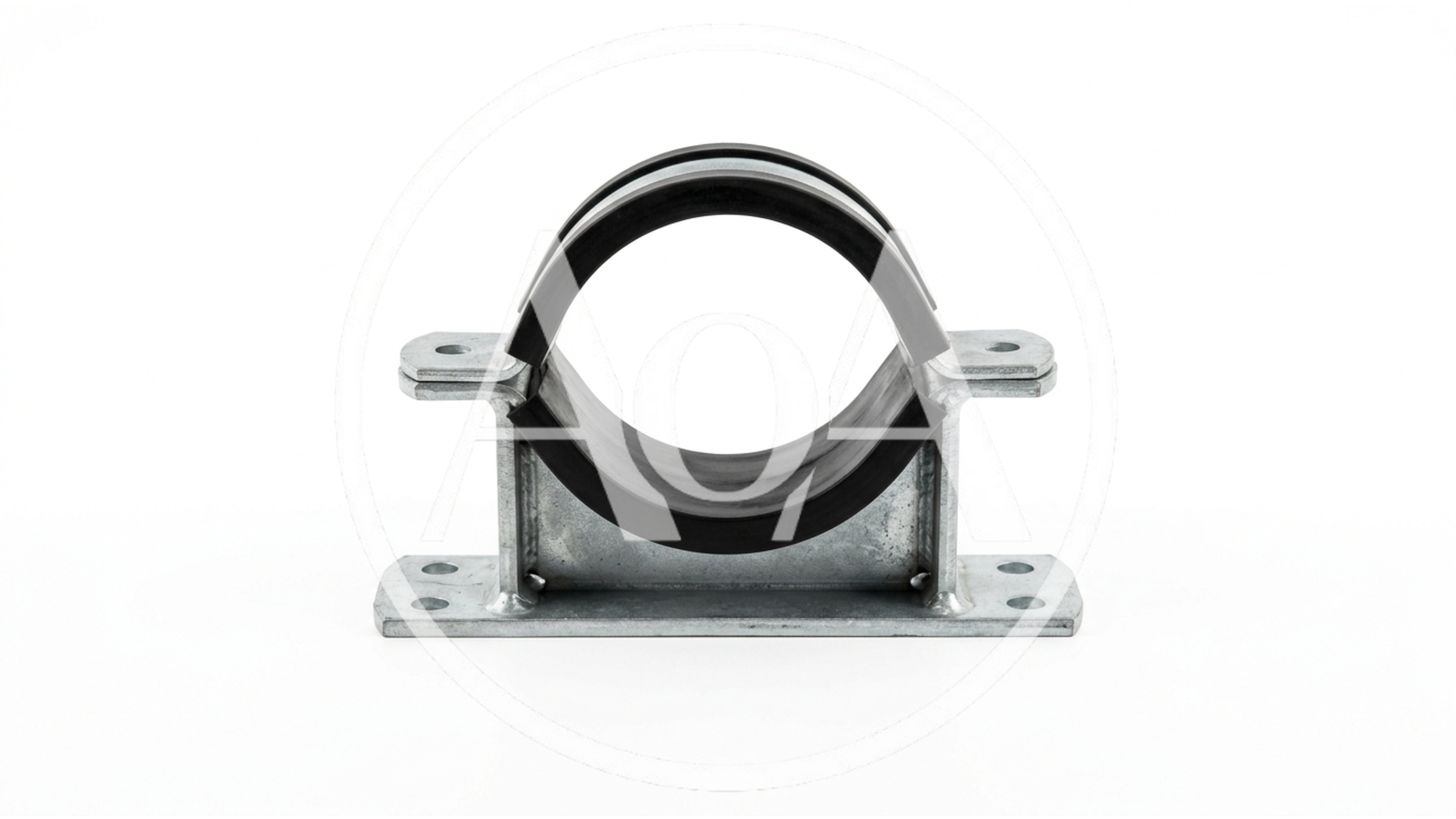 Industrial Pipe Support Clamp With Rubber Lining