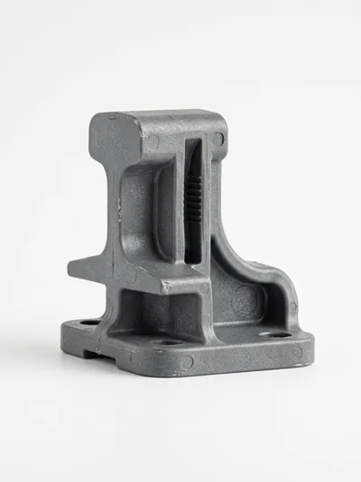 Industrial Gray Metal Casting Component