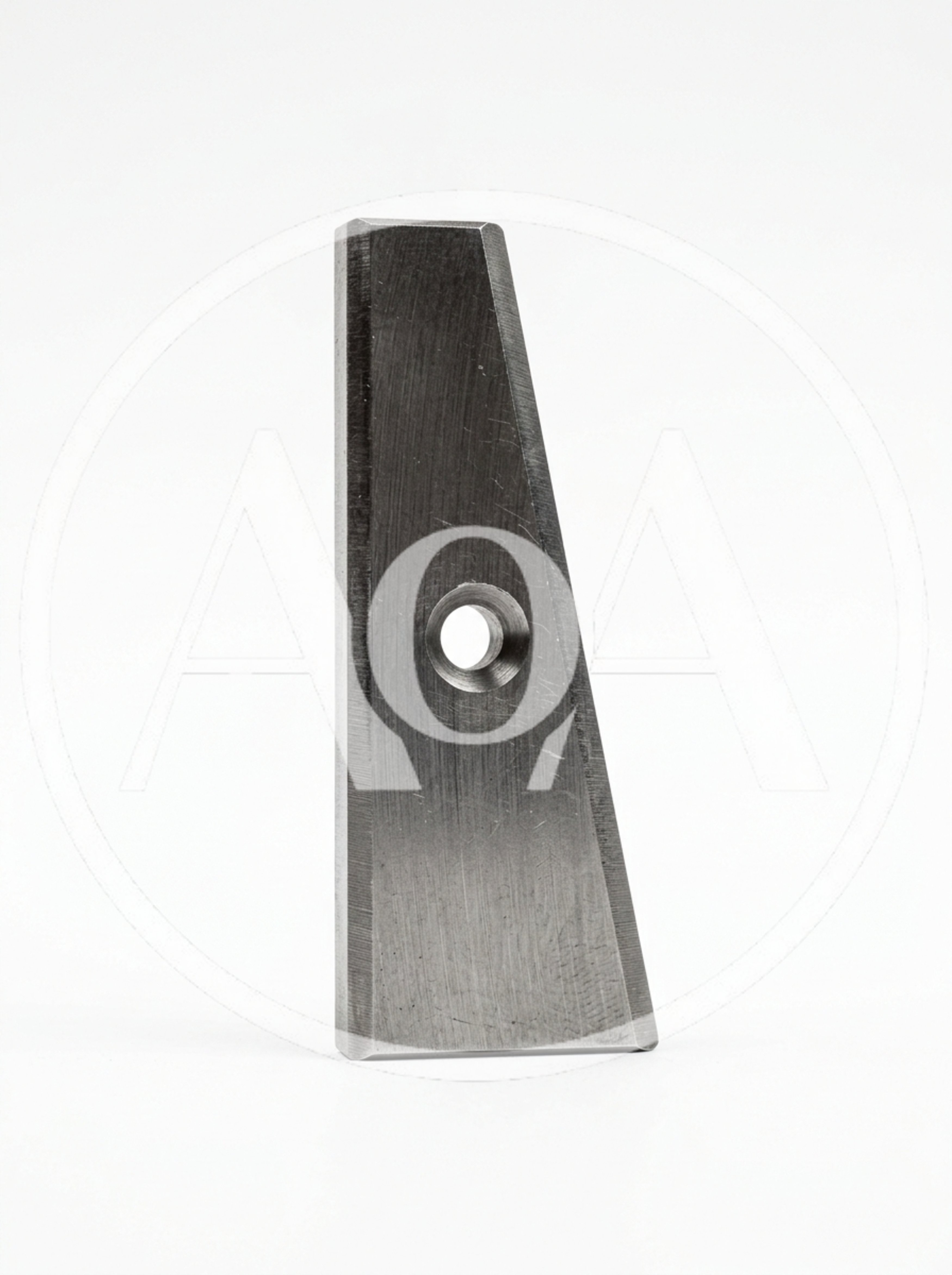 Single Metal Wedge Component With Countersunk Hole