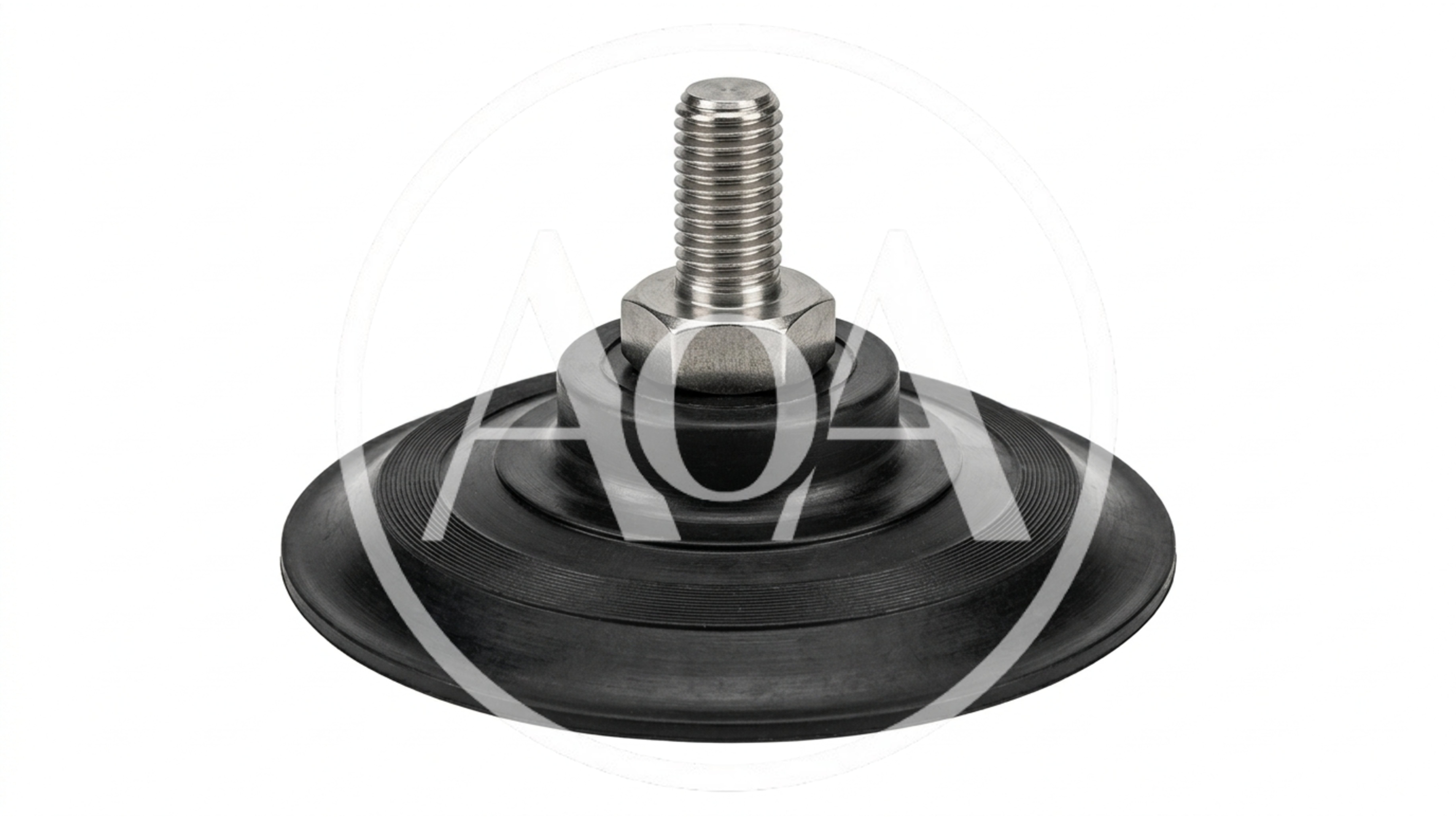 Adjustable Leveling Foot With Rubber Base