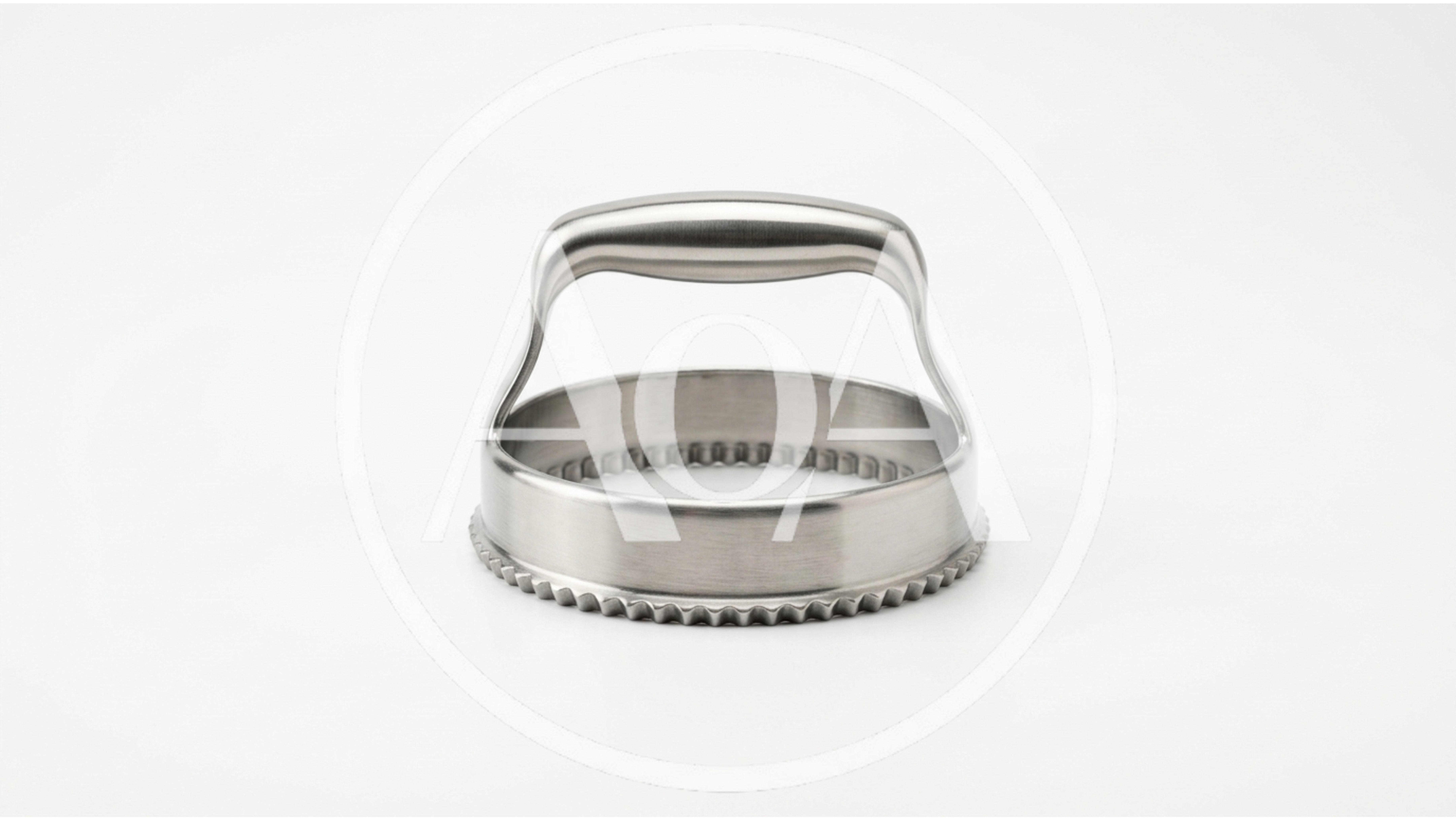 Stainless Steel Ravioli Cutter With Fluted Edge