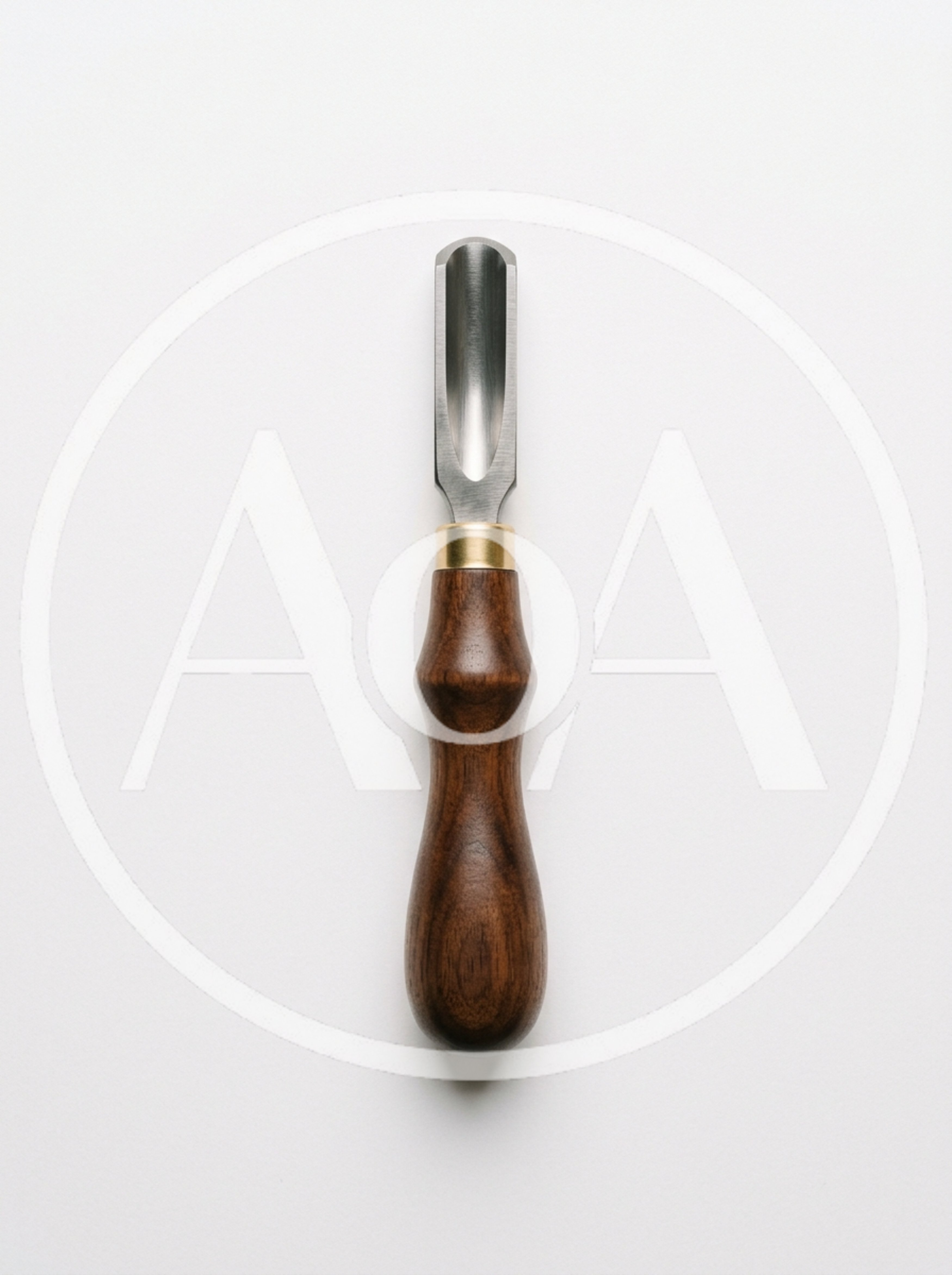 Woodworking Gouge Chisel With Wooden Handle