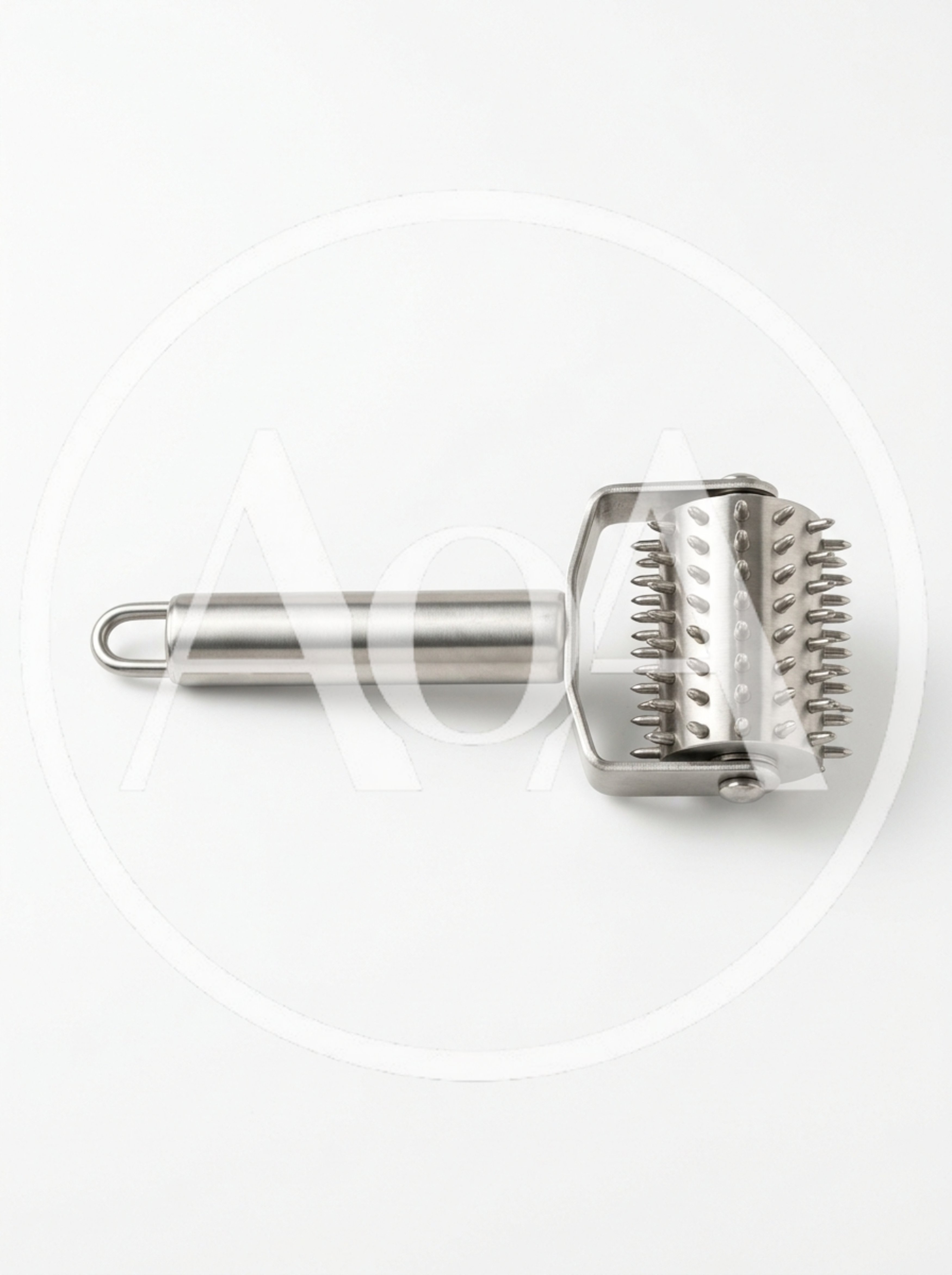 Stainless Steel Spiked Massage Roller Tool