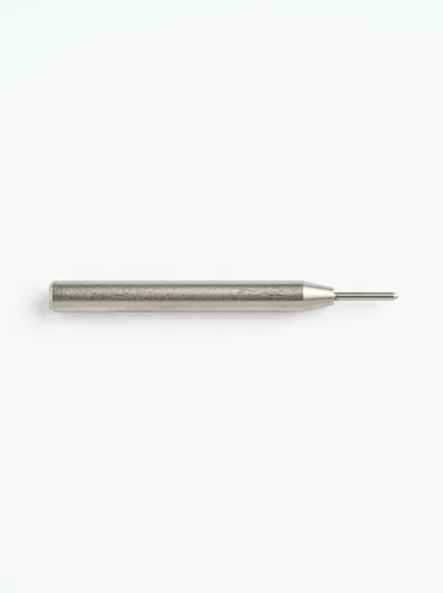 Metal Pin Punch Tool on White Background