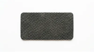 Black Rubber Grip Pad With Diamond Texture