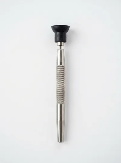 Precision Watchmaker Screwdriver Tool on White Background