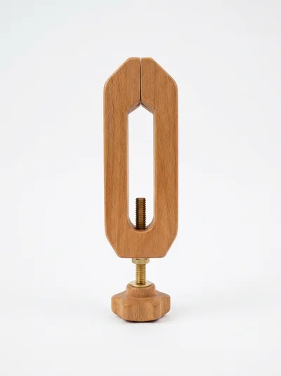 Wooden Leather Stitching Pony Clamp Tool