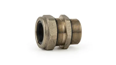 Brass Compression Fitting Connector for Plumbing Systems