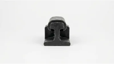 Black Plastic Rail Track Connector Piece