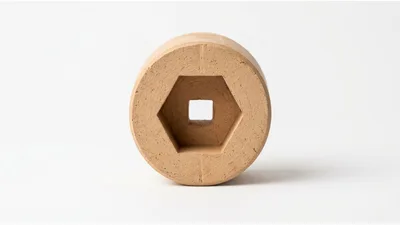 Ceramic Hexagonal Socket Tool On White Background