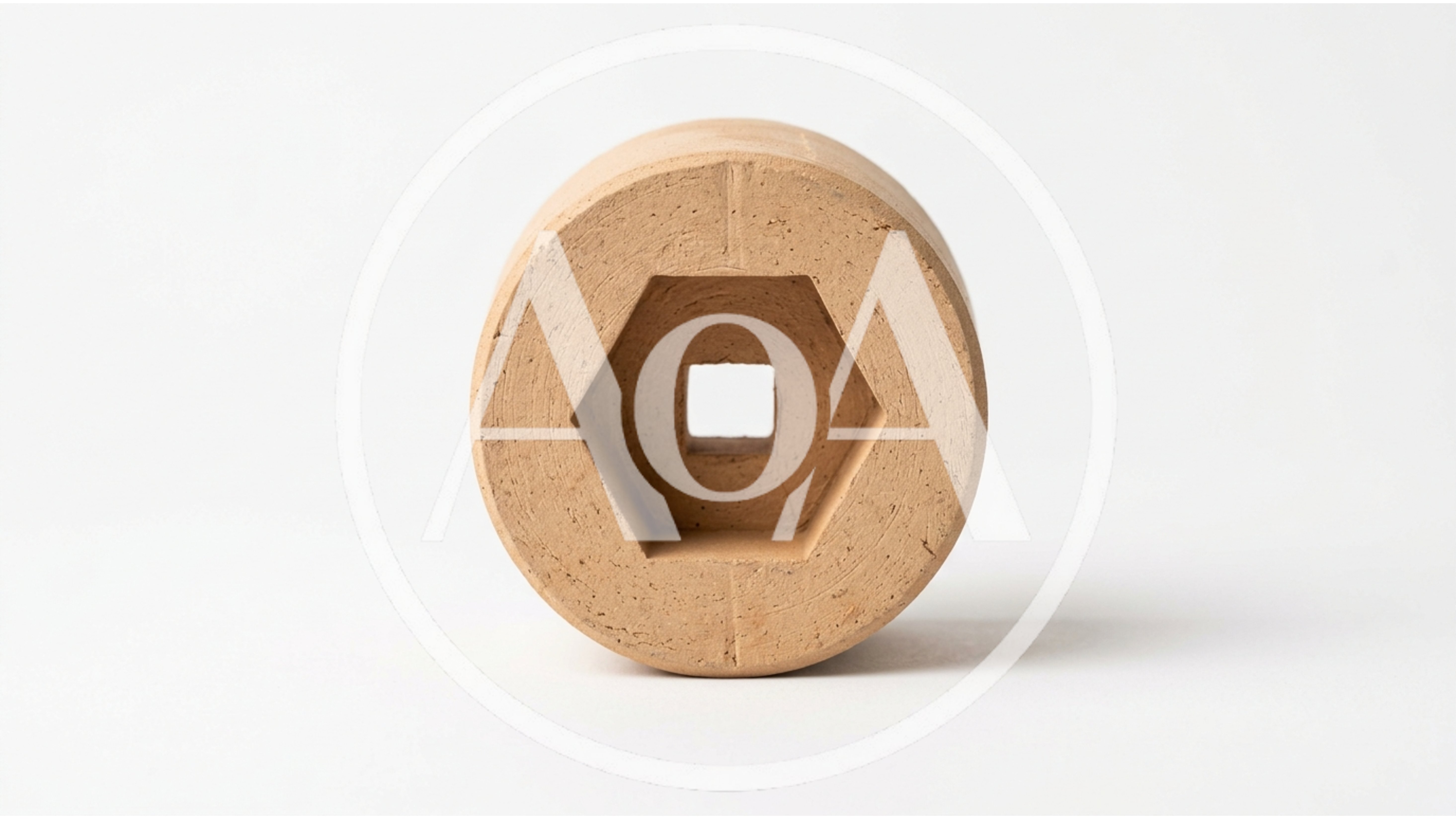 Ceramic Hexagonal Socket Tool On White Background