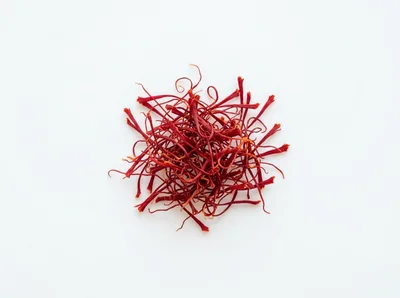 A Pile Of Dried Saffron Threads