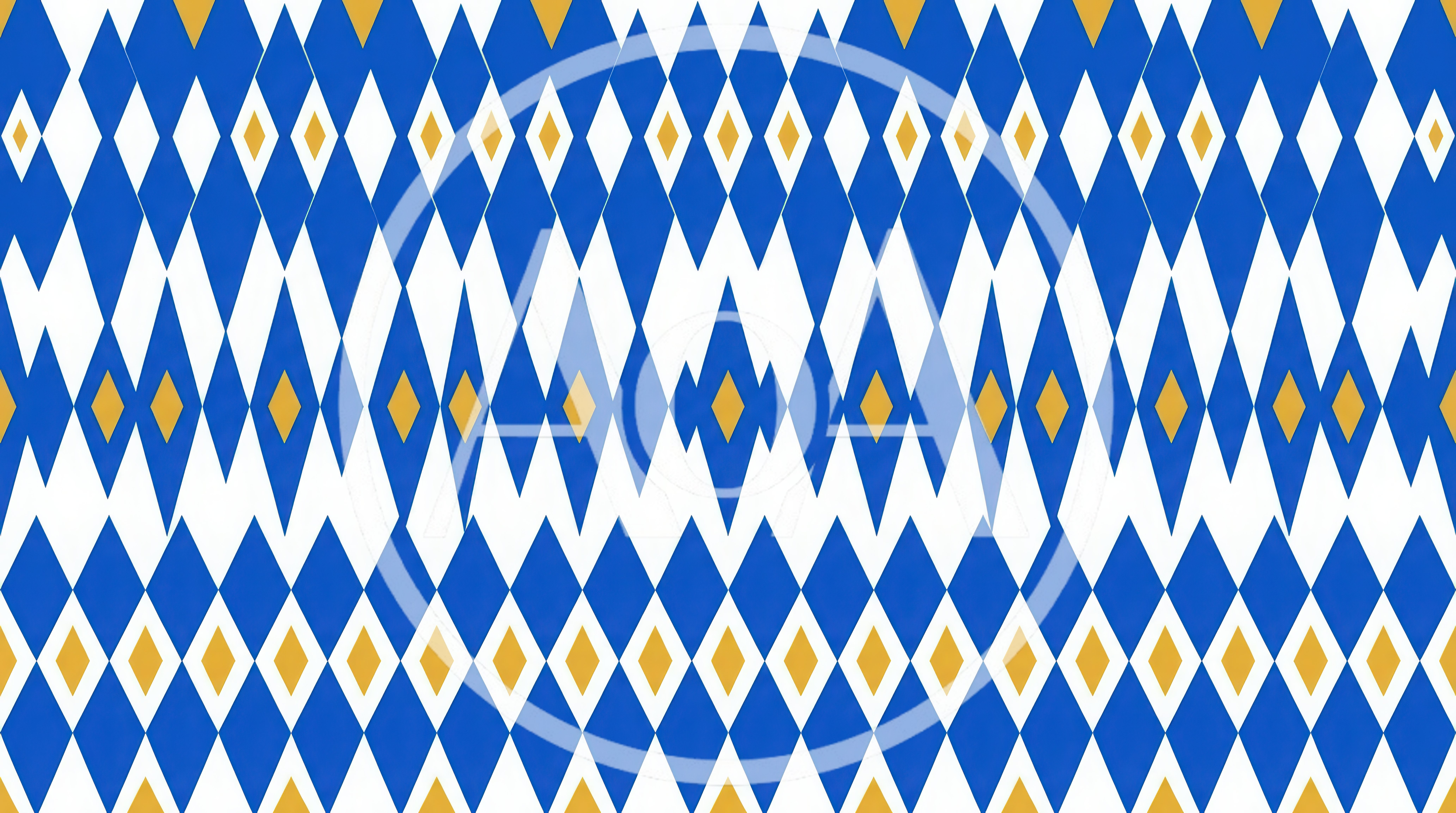 Bavarian Diamond Pattern Background Animation