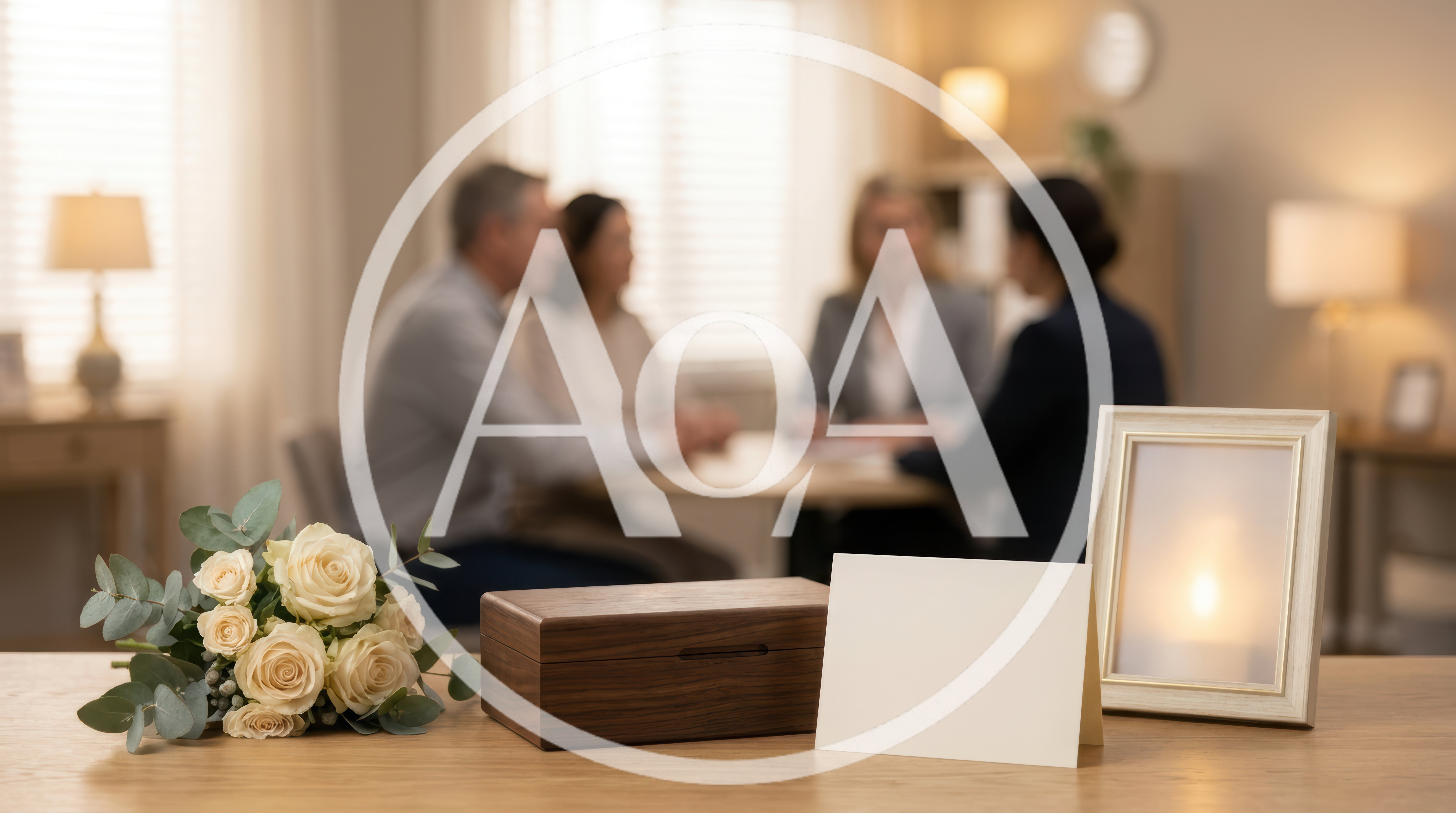 Funeral Planning Meeting With Family And Consultant