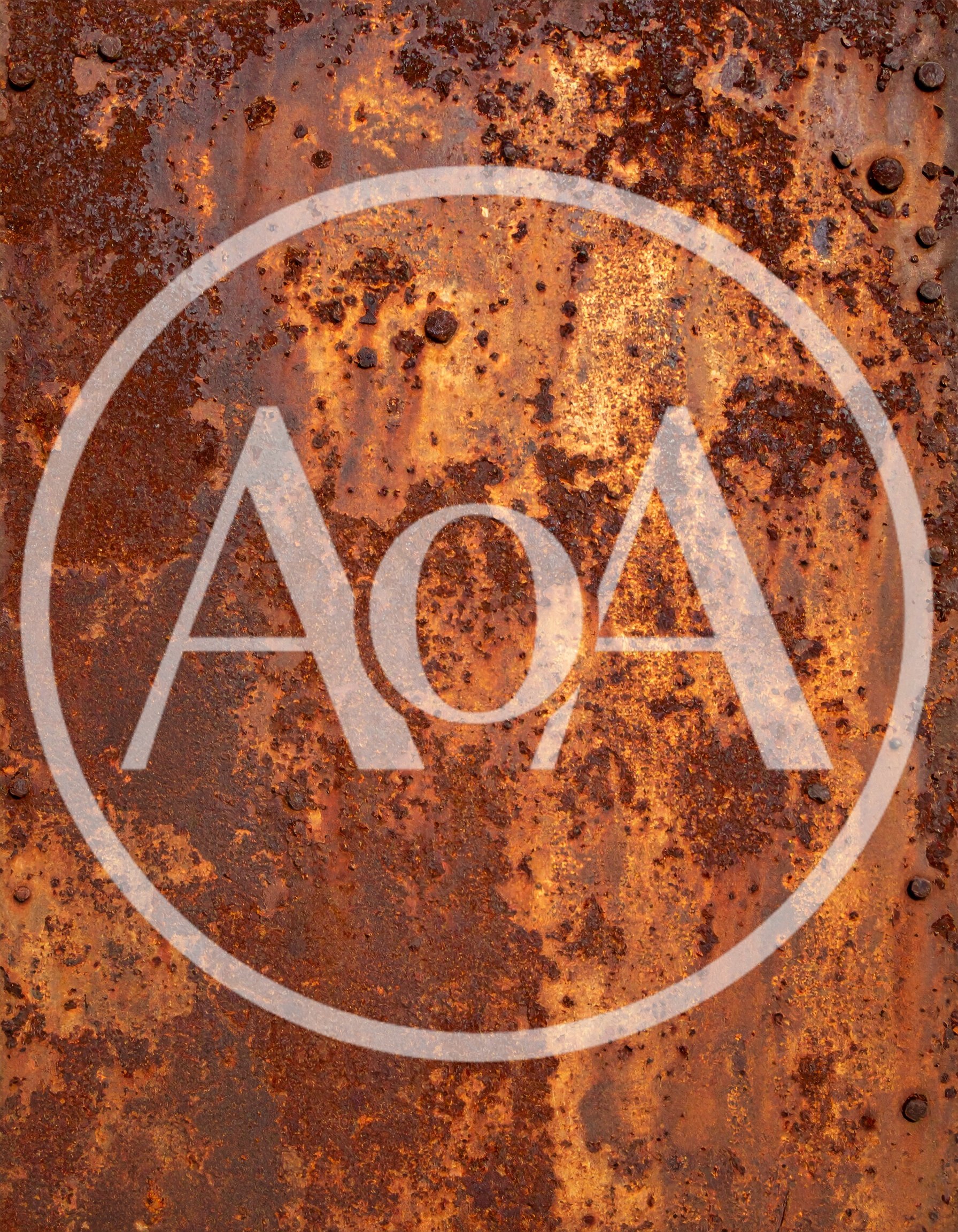 Weathered Metal Surface With Heavy Rust Texture