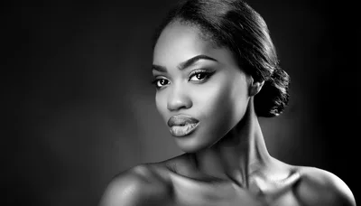 Portrait Of A Beautiful African American Woman