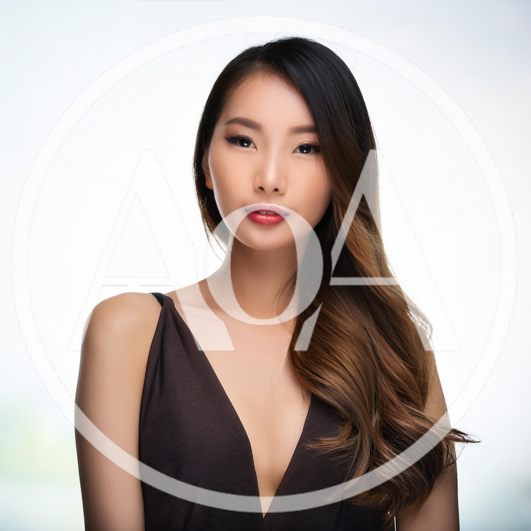 Portrait Of A Beautiful Young Asian Woman