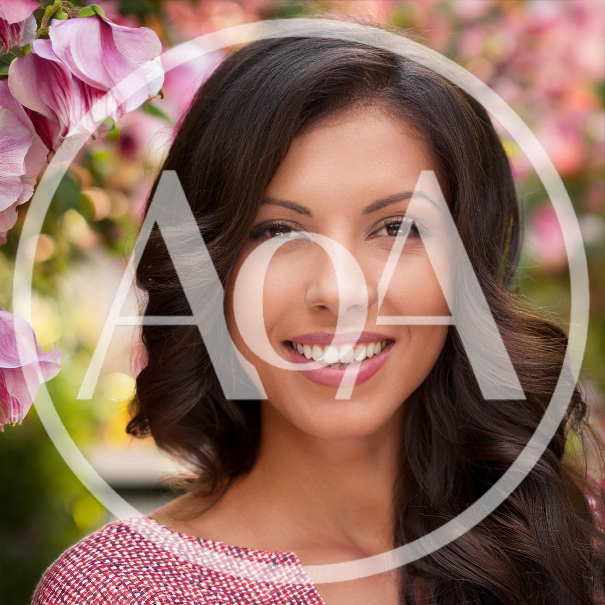 Portrait Of A Smiling Woman Outdoors