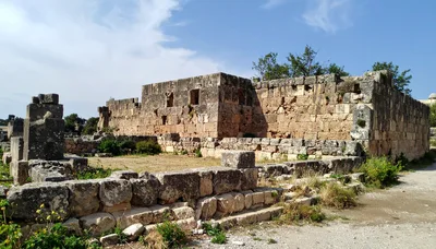 Ancient Stone Ruins Of A Roman Fortress